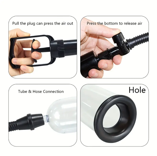 1pc Vacuum pump penis trainer